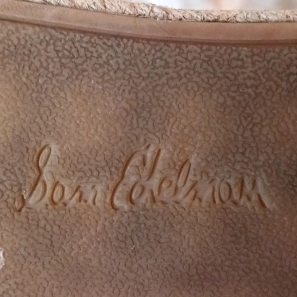 Sam Edelman Kerry Meatllic Gold Espadrille Mules size 8.5 - Picture 10 of 10